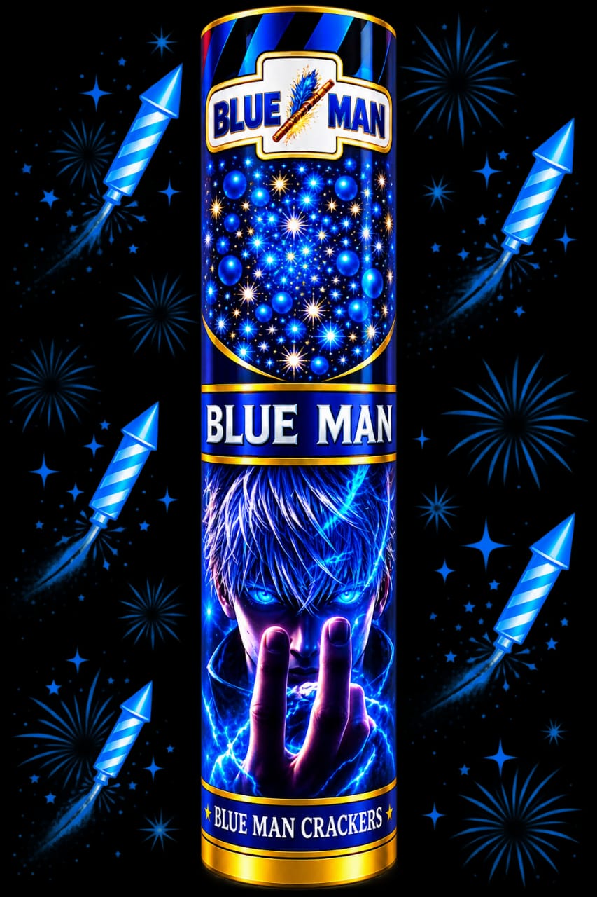 4'BLUE MAN